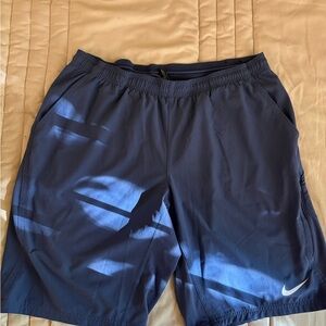 Nike Men's Navy Athletic Shorts